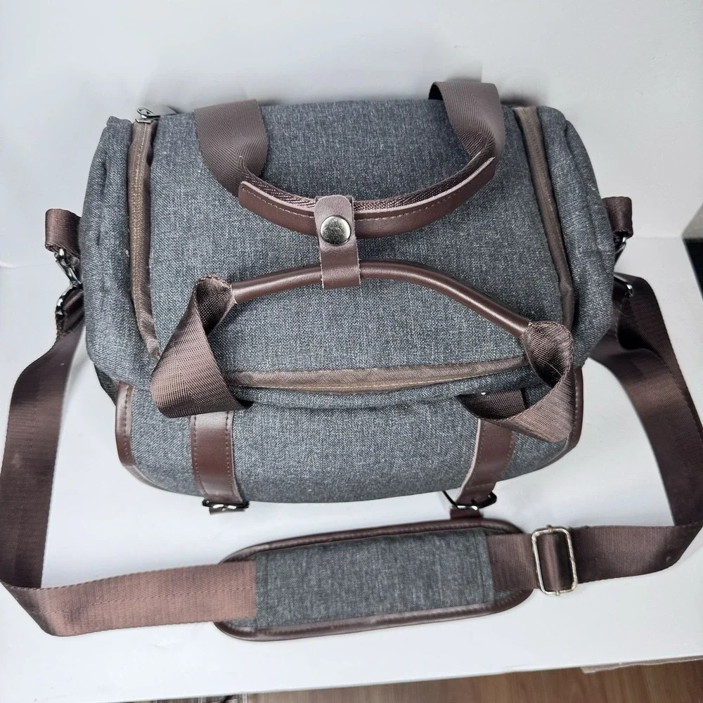SmallRig Camera Bag Case Gray Padded DSLR Travel‎ Adjustable Strap